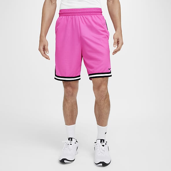 Mens pink basketball shorts discount